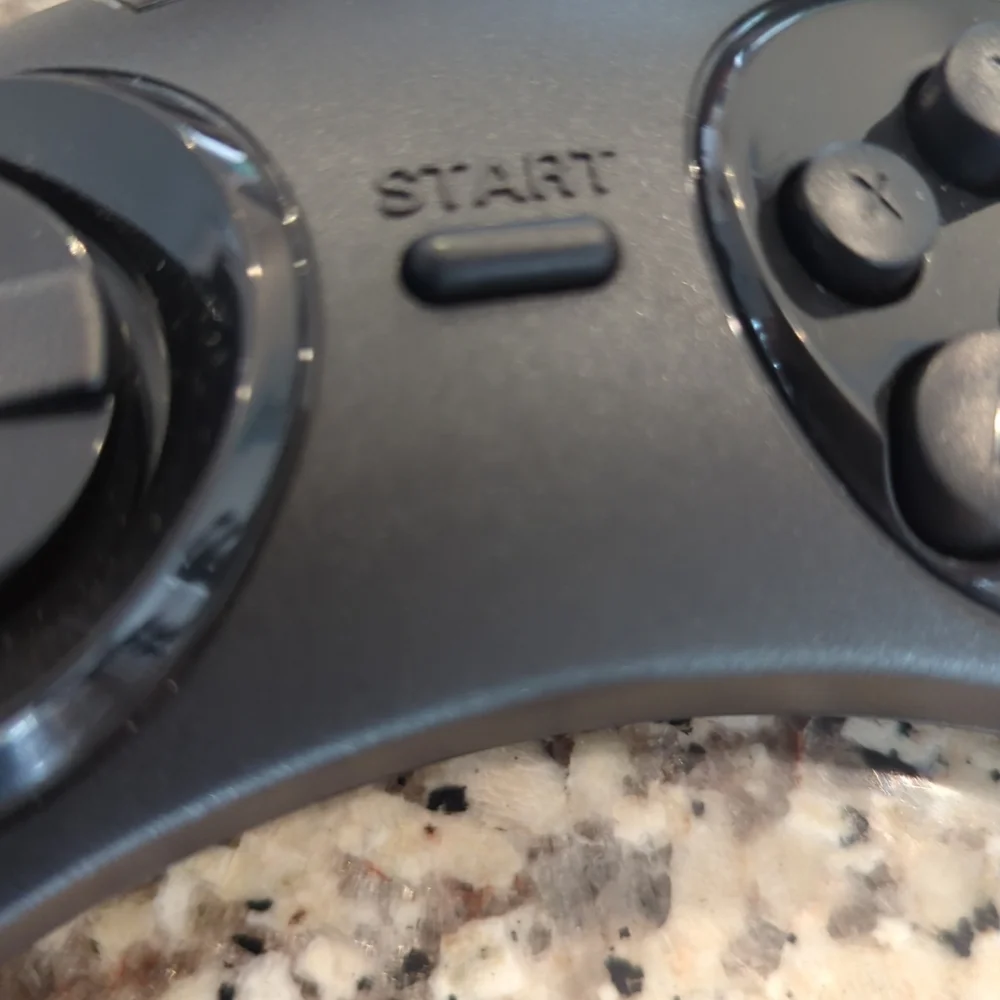 Set Of 2 Wired Controllers For Genesis Classic Game Console six button - Picture 5 of 7